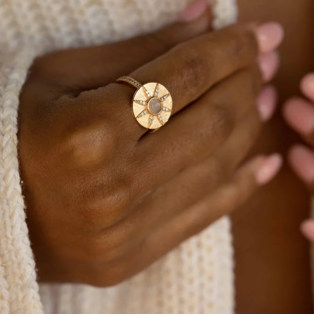 Joy Dravecky | Stargazer Ring in Labradorite